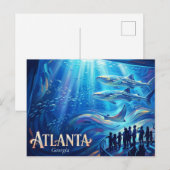 Georgia Aquarium USA Briefkaart (Voorkant / Achterkant)