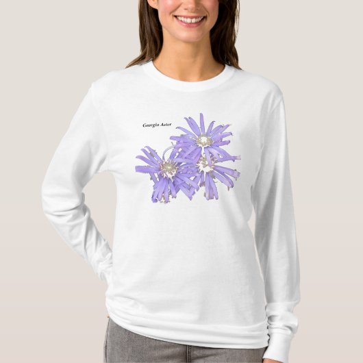 Georgia Aster T-shirt (Voorkant)