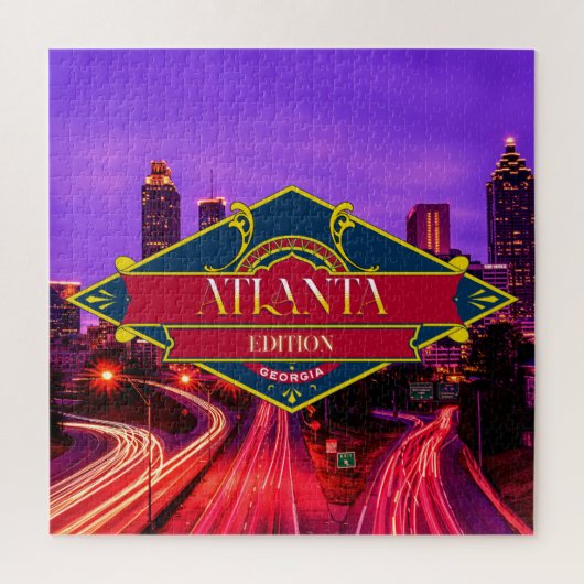 Georgia - Atlanta Edition Legpuzzel (Verticaal)