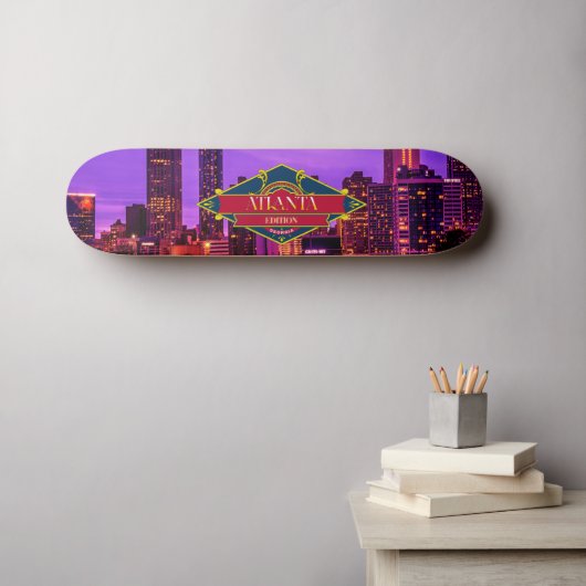 Georgia - Atlanta Edition Persoonlijk Skateboard (Muurkunst (Horizontaal))