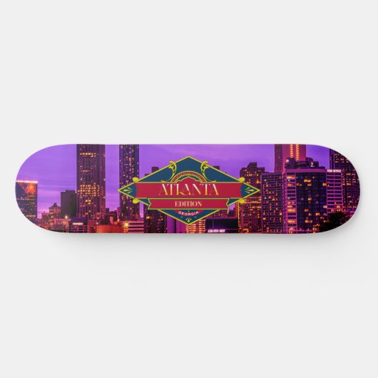 Georgia - Atlanta Edition Persoonlijk Skateboard (Horizontaal)