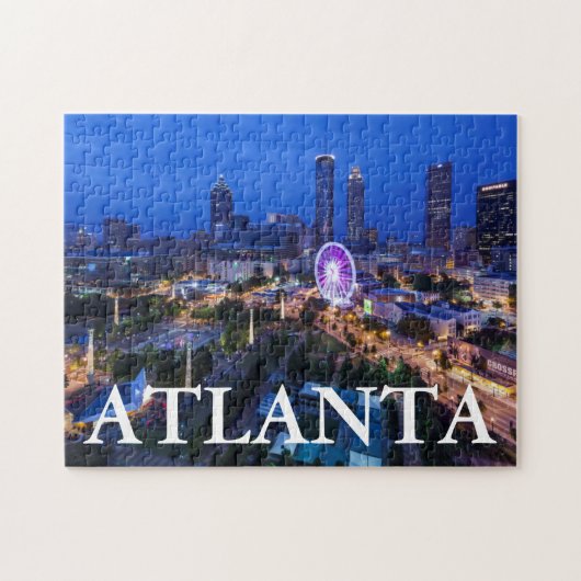 Georgia, Atlanta, het Centennial Olympisch Park Legpuzzel (Horizontaal)
