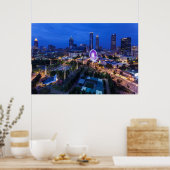 Georgia, Atlanta, het Centennial Olympisch Park Poster (Keuken)
