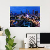 Georgia, Atlanta, het Centennial Olympisch Park Poster (Thuiskantoor)