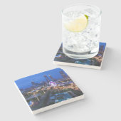 Georgia, Atlanta, het Centennial Olympisch Park Stenen Onderzetter (Zijkant)