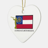 GEORGIA ATLANTA MISSIE LDS CTR KERAMISCH ORNAMENT (Links)