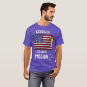 Georgia Atlanta Mormon LDS Mission Missionary T-shirt (Voorkant volledig)
