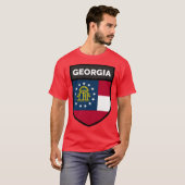 GEORGIA BADGE T-SHIRT (Voorkant volledig)