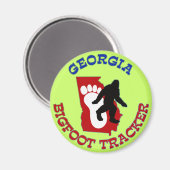 Georgia Bigfoot Tracker Magneet (Voorkant / Achterkant)
