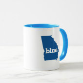GEORGIA BLAUWE STAAT MOK (Voorkant rechts)