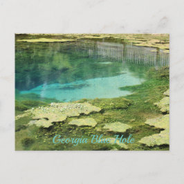 Georgia Blue Hole Briefkaart
