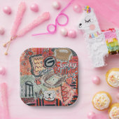 Georgia Bound Papieren Bordje (Feest)