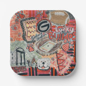 Georgia Bound Papieren Bordje (Voorkant)