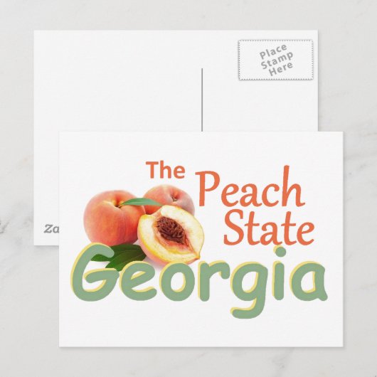 GEORGIA BRIEFKAART (Voorkant / Achterkant)