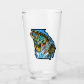 Georgia Brown Forel Craft Beer Pint Glas (Voorkant)