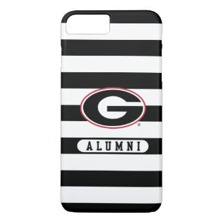 Georgia Bulldogs Alumni | Stripes iPhone 8/7 Plus Hoesje