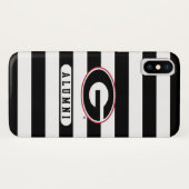 Georgia Bulldogs Alumni | Stripes Case-Mate iPhone Case (Achterkant (horizontaal))