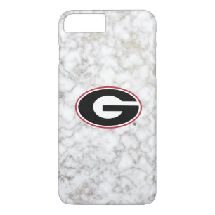 Georgia Bulldogs Logo Marmer iPhone 8/7 Plus Hoesje