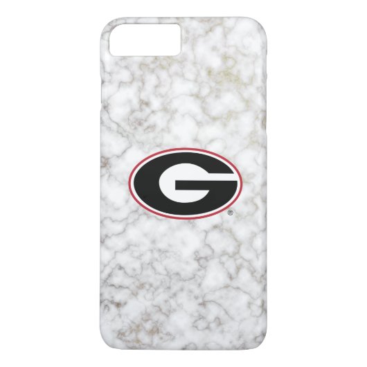 Georgia Bulldogs Logo | Marmer Case-Mate iPhone Case (Achterkant)