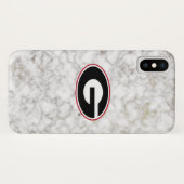 Georgia Bulldogs Logo | Marmer Case-Mate iPhone Case (Achterkant (horizontaal))