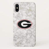 Georgia Bulldogs Logo | Marmer Case-Mate iPhone Case (Achterkant)
