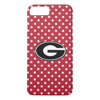 Georgia Bulldogs Logo | Polka Dot Pattern Case-Mate iPhone Case