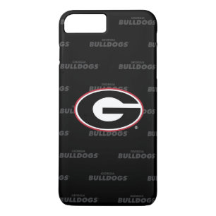 Georgia Bulldogs Logo   Watermerk Pattern Case-Mate iPhone Case