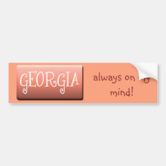 Georgia Bumpersticker
