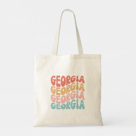 Georgia Canvas tas (Achterkant)