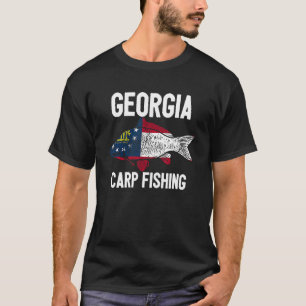 Georgia Carp Vist Angler American Carp Angling T-shirt