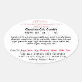 GEORGIA cottage voedingswet label boerenmarkt