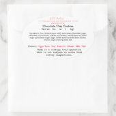 GEORGIA cottage voedingswet label boerenmarkt (Tas)