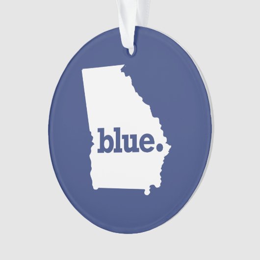 Georgia Democraat Ornament (voorkant)