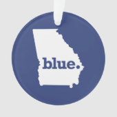 Georgia Democraat Ornament (voorkant)