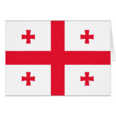 Georgia Flag (Voorkant Horizontaal)