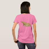 Georgia Flag and Map Dk T-Shirt (Achterkant volledig)