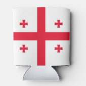 Georgia Flag Blikjeskoeler (Achterkant)