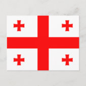 Georgia Flag Briefkaart (Voorkant)