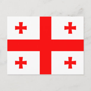 Georgia Flag Briefkaart