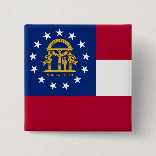 Georgia Flag Button (Voorkant)
