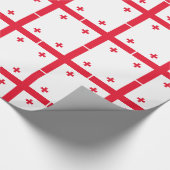 Georgia Flag Cadeaupapier (Hoek)