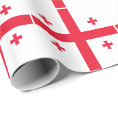 Georgia Flag Cadeaupapier (Rol Hoek)