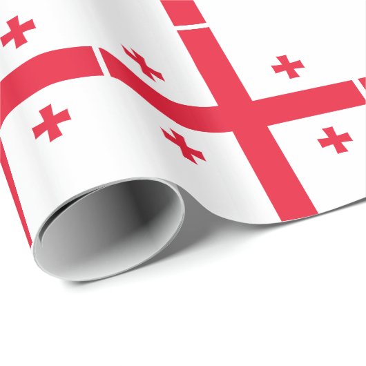 Georgia Flag Cadeaupapier (Rol Hoek)