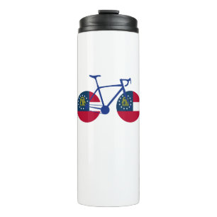 Georgia Flag Cycling Thermosbeker