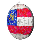 GEORGIA FLAG DARTBORD (Voorkant Rechts)