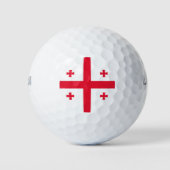 Georgia Flag Golfballen (Voorkant)