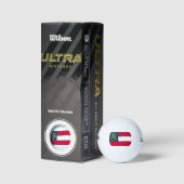 GEORGIA FLAG GOLFBALLEN (Verpakking)