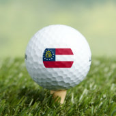 GEORGIA FLAG GOLFBALLEN (Insitu Shirt)