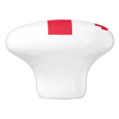 Georgia Flag Keramische Knop (Zijkant)