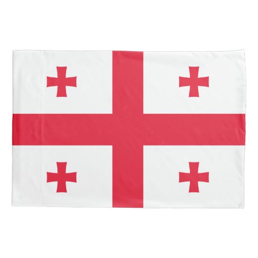 Georgia Flag Kussensloop (Achterkant)